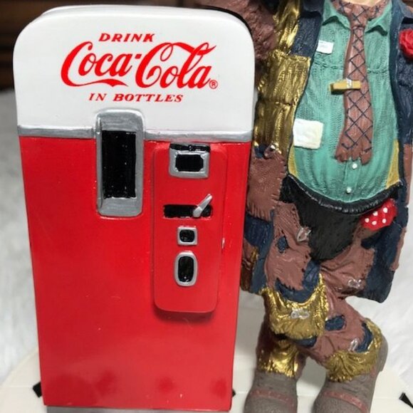Vintage Coca-Cola Limited Edition Emmett Kelly 'Put on a Happy Face' Figurine - Picture 4 of 16